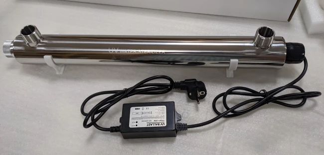 Hydrolan UV-6 SS 25w уф. стерилизатор для воды - до 1,4 м³/ч Hydrolan UV-6 SS 25w уф. стерилизатор для воды - до 1,4 м³/ч
