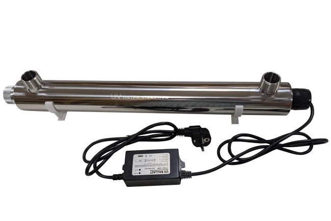 Hydrolan UV-6 SS 25w уф. стерилизатор для воды - до 1,4 м³/ч Hydrolan UV-6 SS 25w уф. стерилизатор для воды - до 1,4 м³/ч