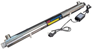 Ультрафиолетовый стерилизатор для воды UV-12 GPM SS 55w, 3/4", 2700 л/час