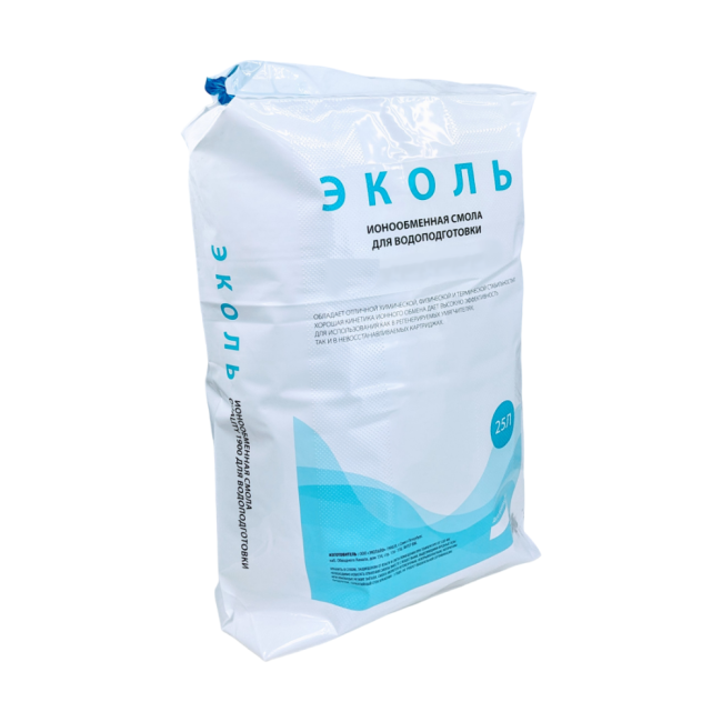 Смола ионообменная ЭКОЛЬ QUALITY 2100, 25л Смола ионообменная ЭКОЛЬ QUALITY 2100, 25л