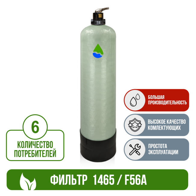 Фильтр обезжелезивания, сорбции воды Runxin 1465/F56A Фильтр обезжелезивания, сорбции воды Runxin 1465/F56A