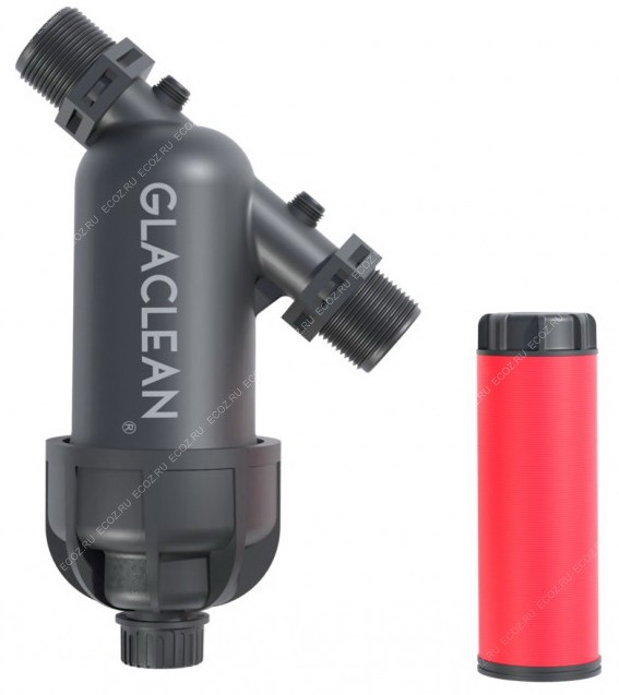 Дисковый фильтр Glaclean от механических примесей - от 4 до 12 м3/час Дисковый фильтр Glaclean от механических примесей - от 4 до 12 м3/час